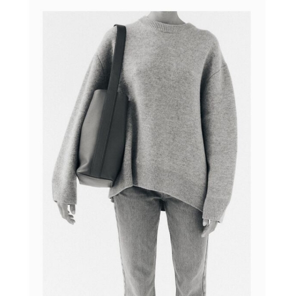 ZARA Leather Bucket Bag - Picture 6 of 9